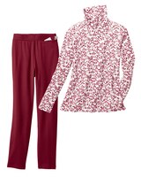 Essential Cotton Leaf & Berries Print Turtleneck thumbnail number 2