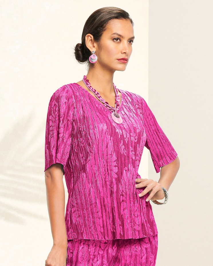 Sunray Pleat Top image number 1
