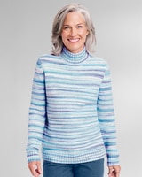 Striped Mockneck Sweater thumbnail number 1