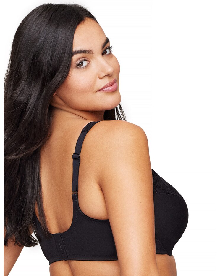 Glamorise Full Figure Plus Size WonderWire Minimizer Bra Underwire image number 2