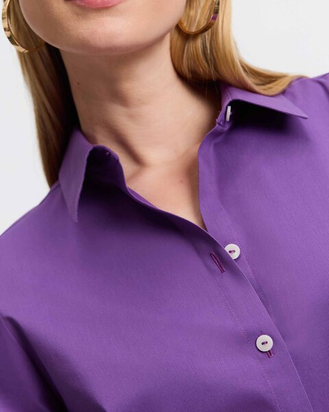 Foxcroft Evelyn Essential Stretch Non-Iron Shirt