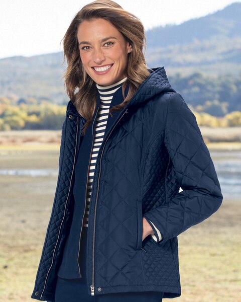 Hooded Quilted Jacket