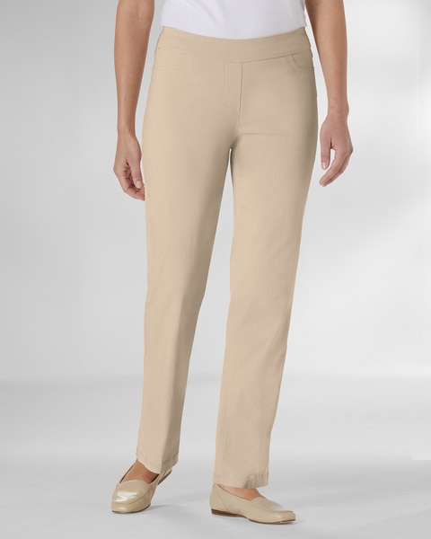 SlimSation® Straight-Leg Pants
