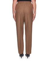 Alfred Dunner Classic Pull-On Textured Proportioned Straight Leg Pants thumbnail number 2
