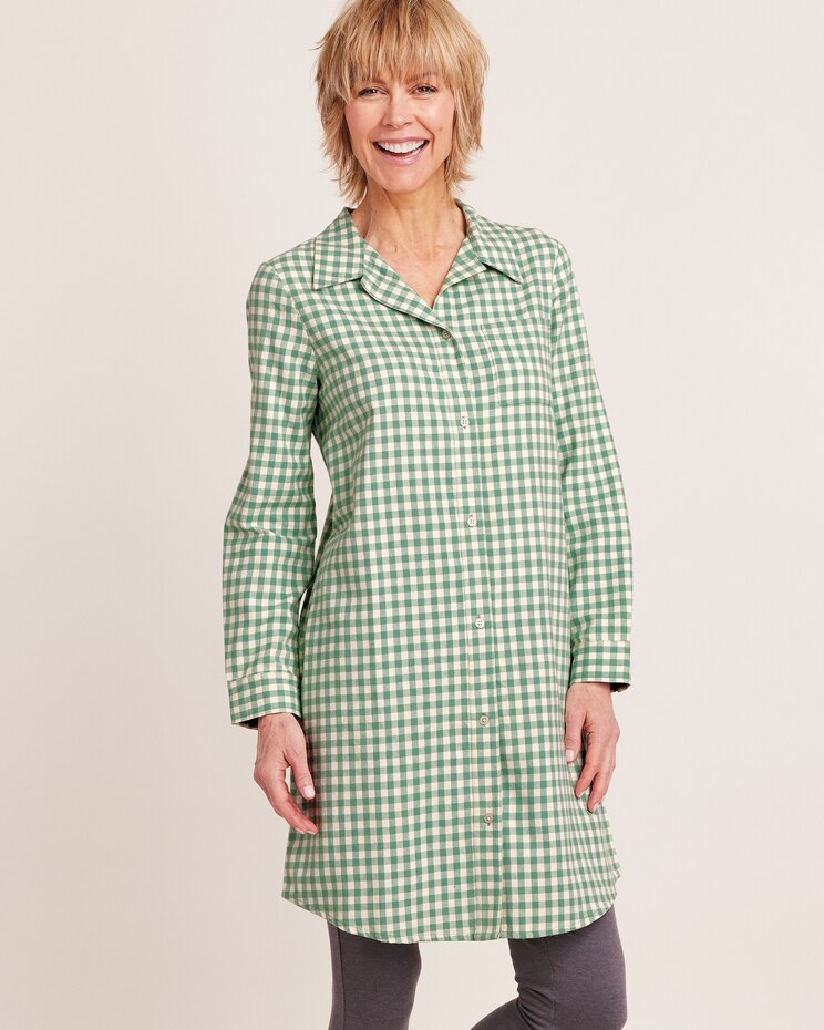 Super-Soft Flannel Nightshirt image number 1