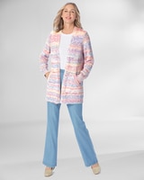 Spring Sunrise Long Cardigan thumbnail number 2