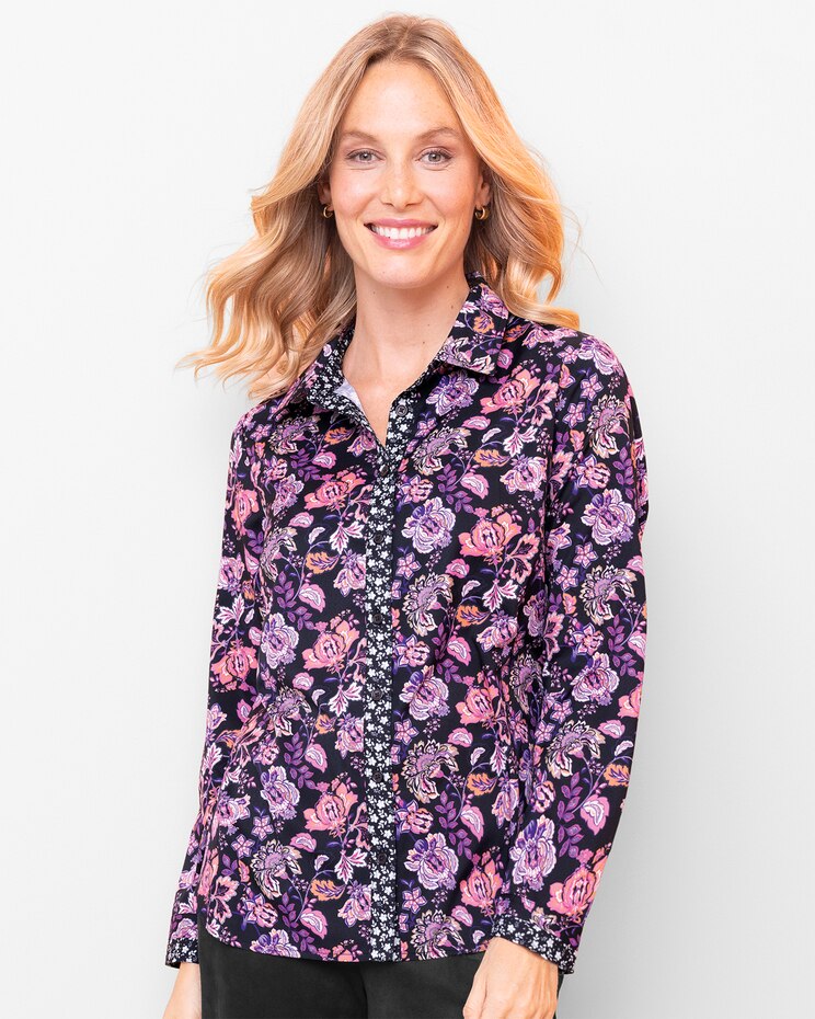 Ornate Flowers Blouse image number 1