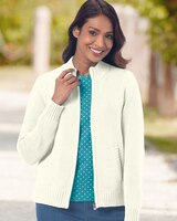 Zip-Front Cardigan thumbnail number 1