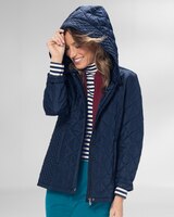 Hooded Quilted Jacket thumbnail number 1
