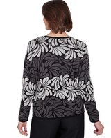 Alfred Dunner® Classics Geometric Ombre Scroll Top thumbnail number 2