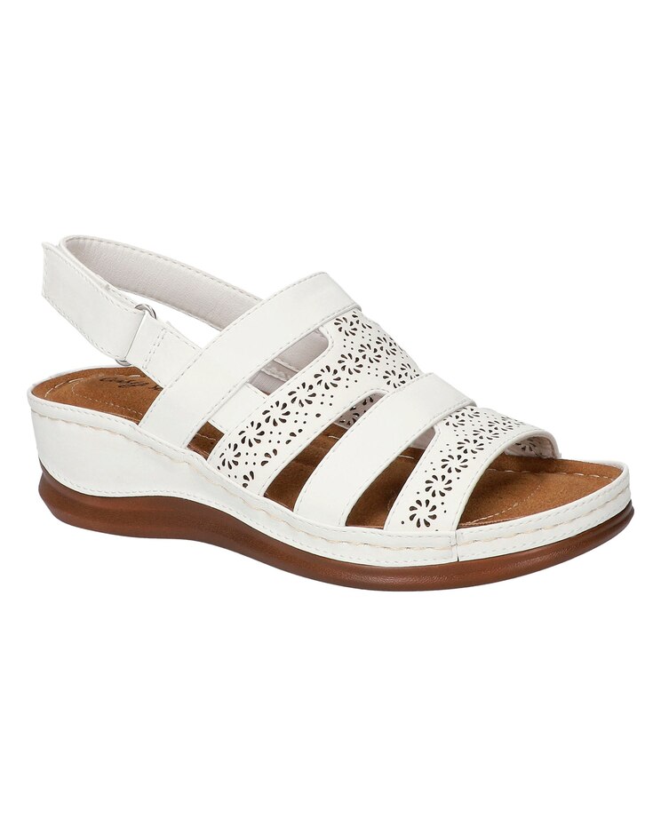 Easy Street® Alexi Slingback Wedge Sandals image number 1