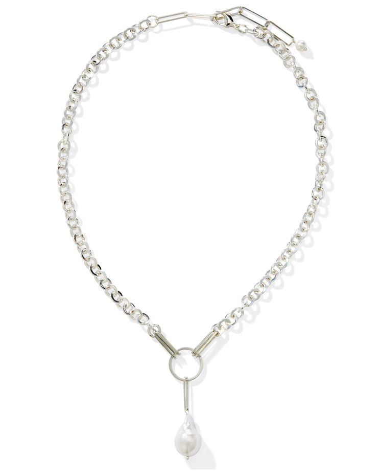 Baroque Pearl Necklace image number 2