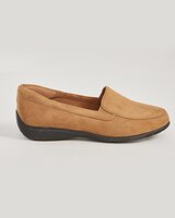 Jade Faux Suede Slip-Ons By Classique® thumbnail number 3