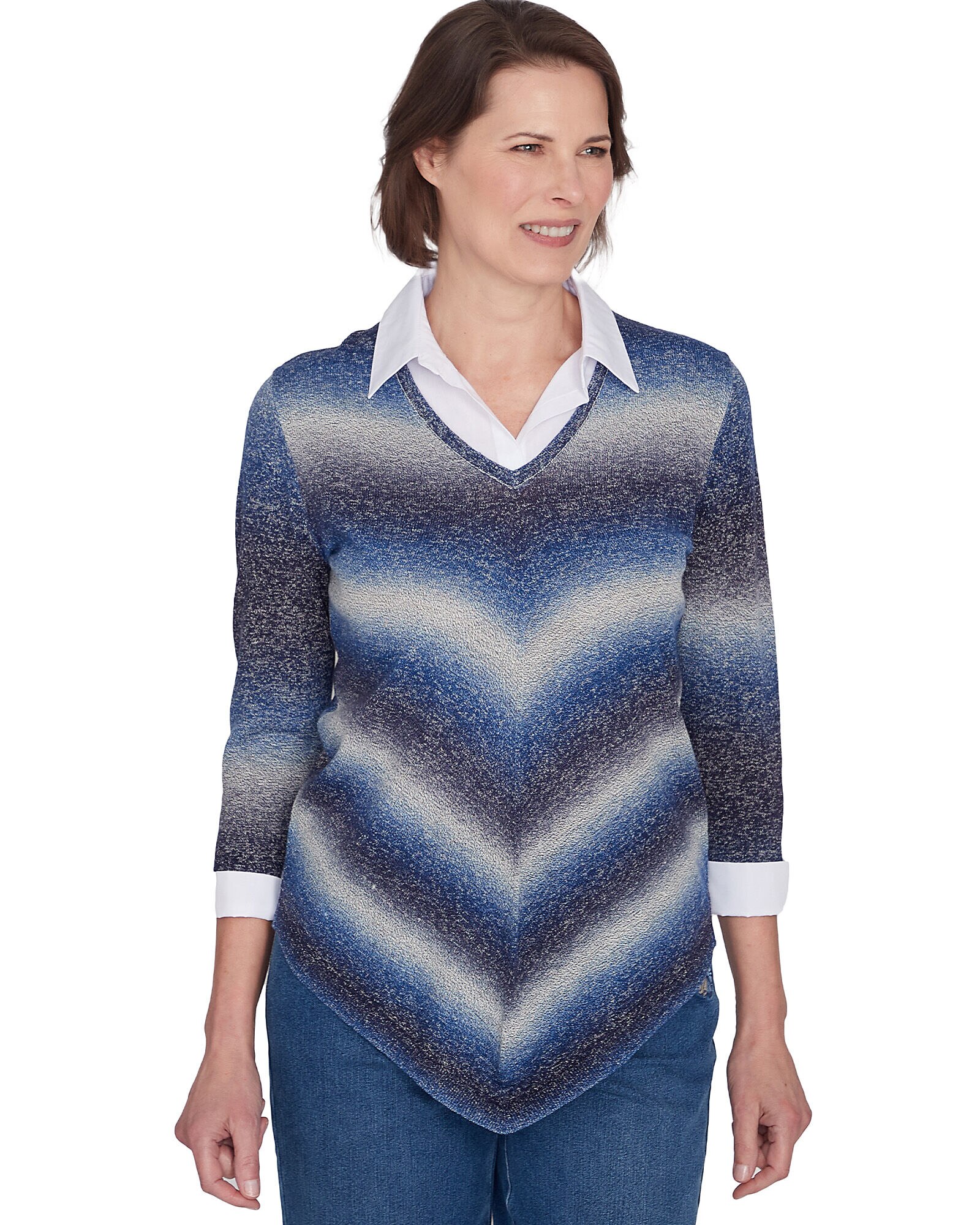 Alfred dunner sweater tops discount