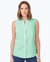 Foxcroft Taylor Essential Stretch Non-Iron Sleeveless Shirt thumbnail number 1
