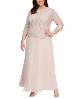 Long Lace Mock Dress  thumbnail number 5
