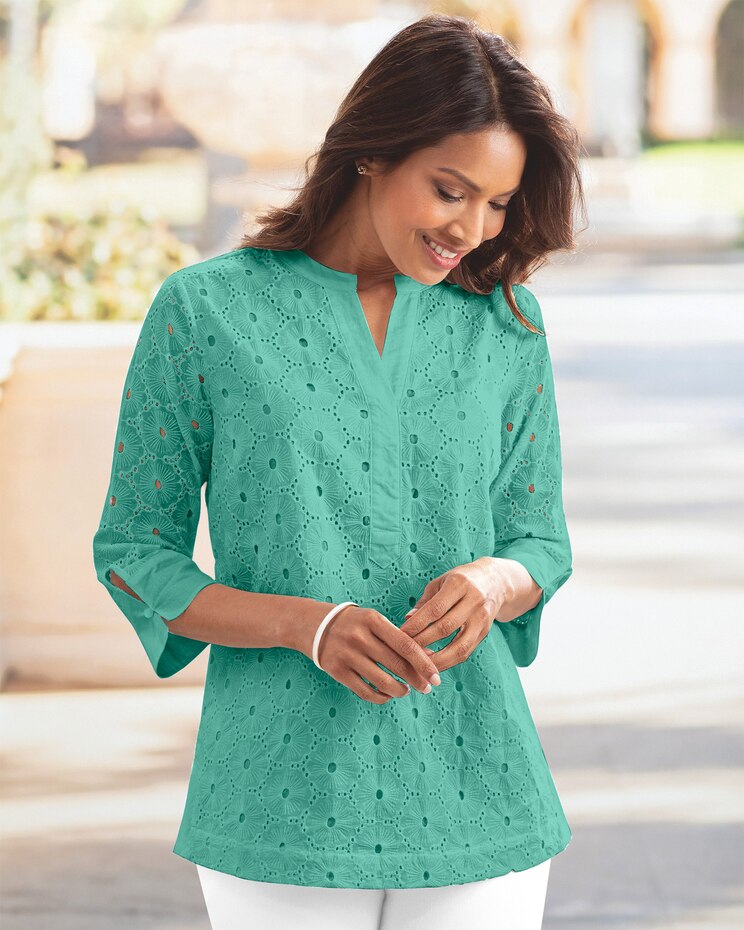 Eyelet Tunic image number 1