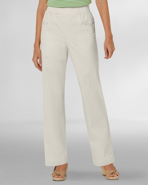 Harbor Twill Knit-Waist Pants