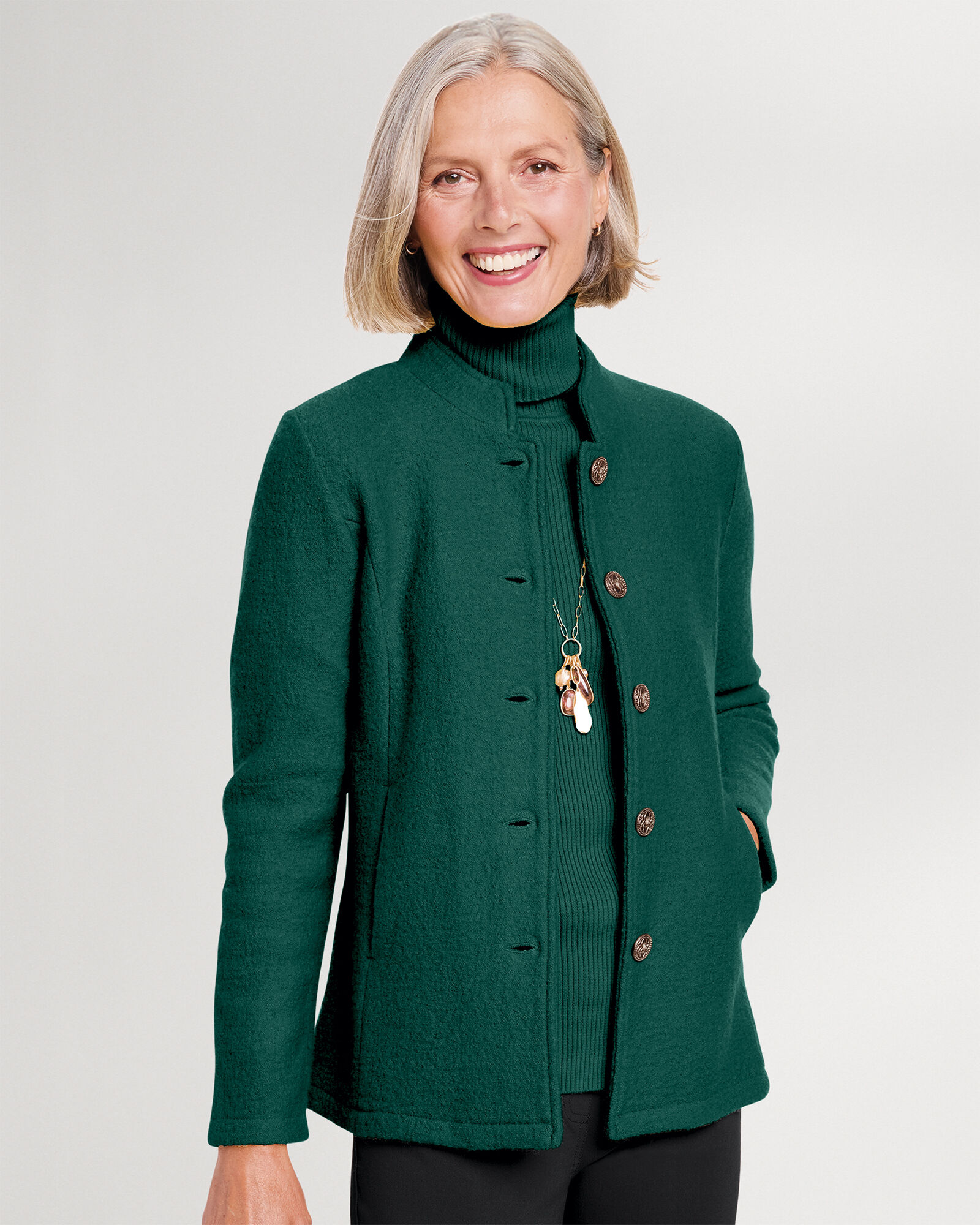 Boiled Wool Jacket