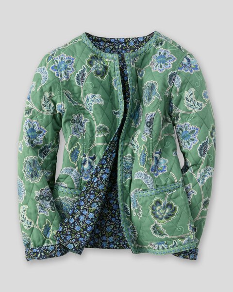 Highland Meadow Reversible Quilted Jacket