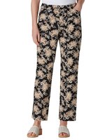 Watercolor Paisley Ankle Pants thumbnail number 1