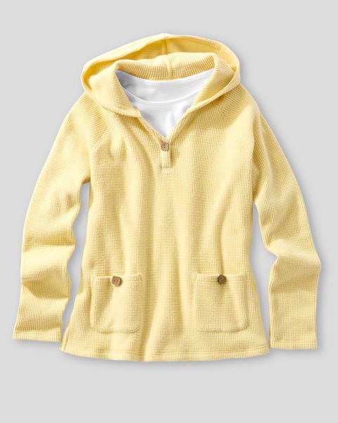 Waffle Knit Hoodie