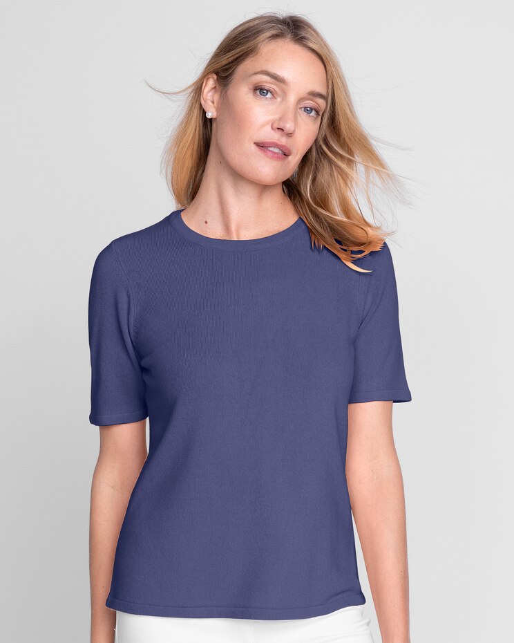 Spindrift Elbow-Sleeve Sweater image number 1