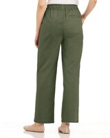 Wide-Leg Pull-On Pants thumbnail number 3