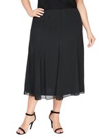 Tea-Length Panel Chiffon Skirt thumbnail number 3
