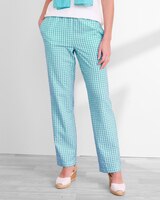 Gingham Seersucker Pants thumbnail number 1