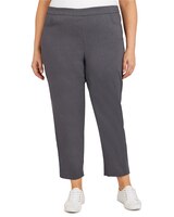Alfred Dunner Classic Pull-On Proportioned Straight Leg Pants thumbnail number 1