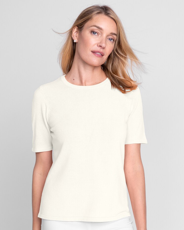 Spindrift Elbow-Sleeve Sweater image number 1