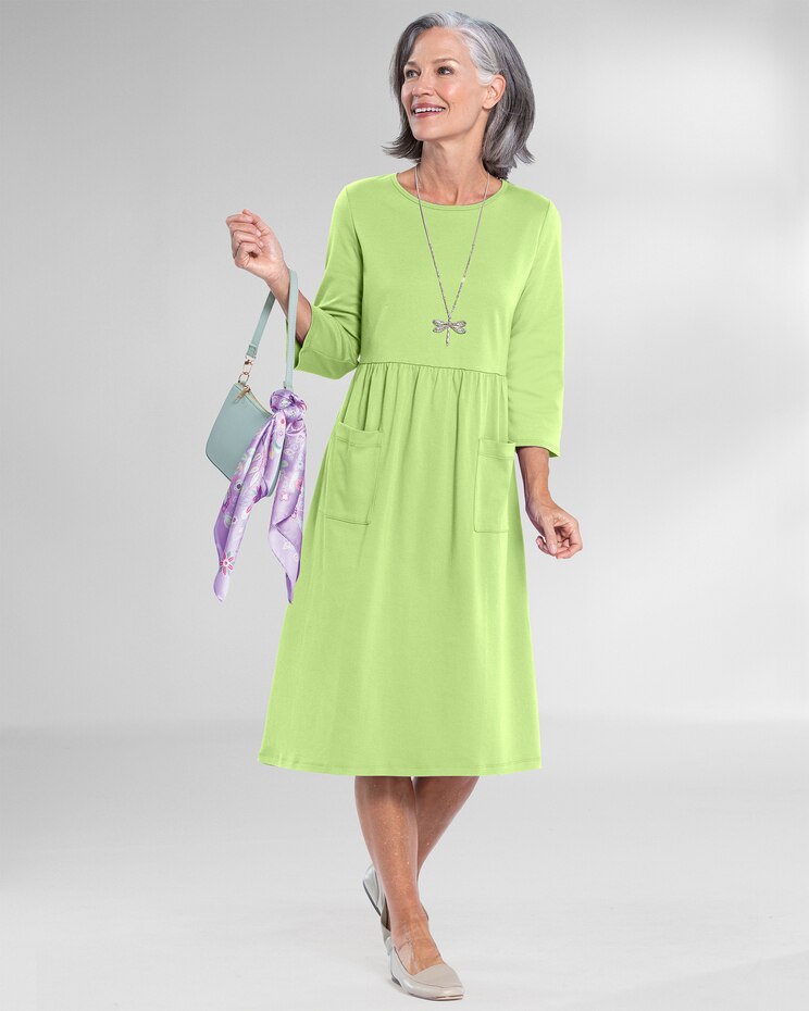 Boardwalk Knit Solid Weekend Dress image number 1