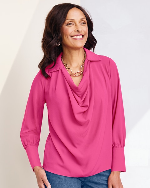 Drape Blouse
