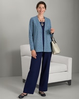 Norm Thompson™ Travel Knit Cardigan thumbnail number 2