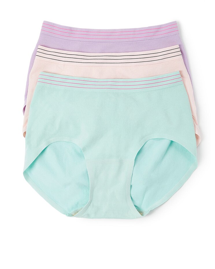 Seamless High-Waisted Modal Panty 3Pack image number 1