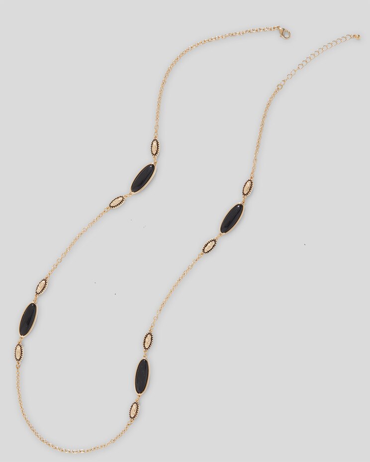 Midnight Sparkle Long Necklace image number 1