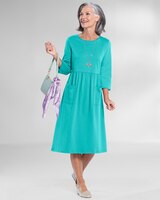 Boardwalk Knit Solid Weekend Dress thumbnail number 1