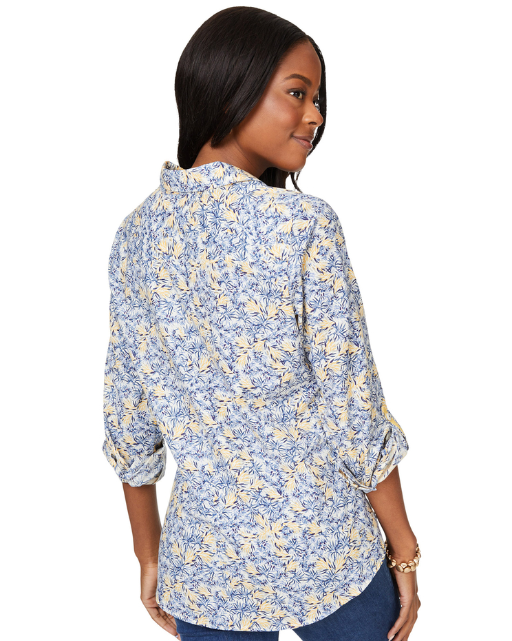 Foxcroft Zoey Non-Iron Roll Tab Willows Shirt image number 2