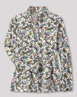 Essential Cotton Holly Berry Mockneck Henley thumbnail number 2
