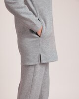 Better-Than-Basic Mock Neck Tunic Sweatshirt thumbnail number 8