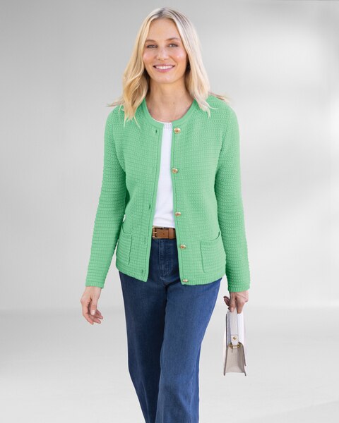Tisbury Textured Cardigan
