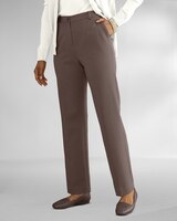 Washable Gabardine Fly-Front Pants thumbnail number 1