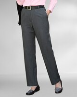 Washable Gabardine Fly-Front Pants thumbnail number 1