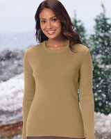 Ribbed Cotton Crewneck Sweater thumbnail number 1