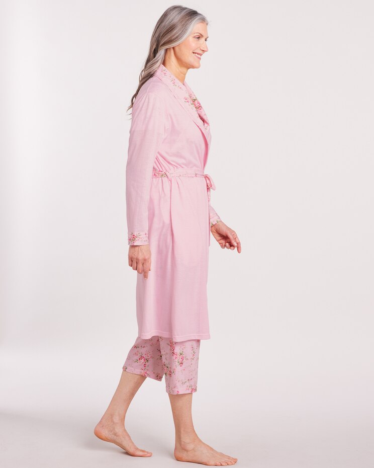 Floral Roses Robe image number 3