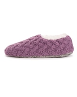 MUK LUKS® Women's Sweater Knit Ballerina Slippers thumbnail number 7