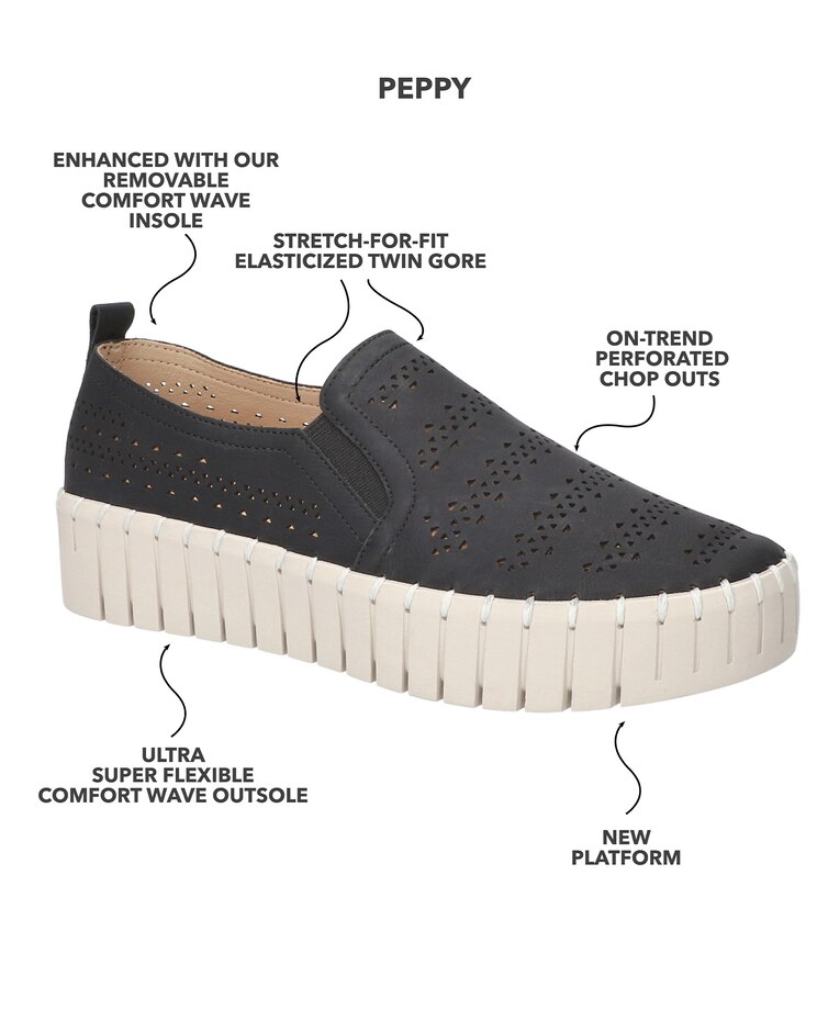 Easy Street® Peppy Platform Sneakers image number 8