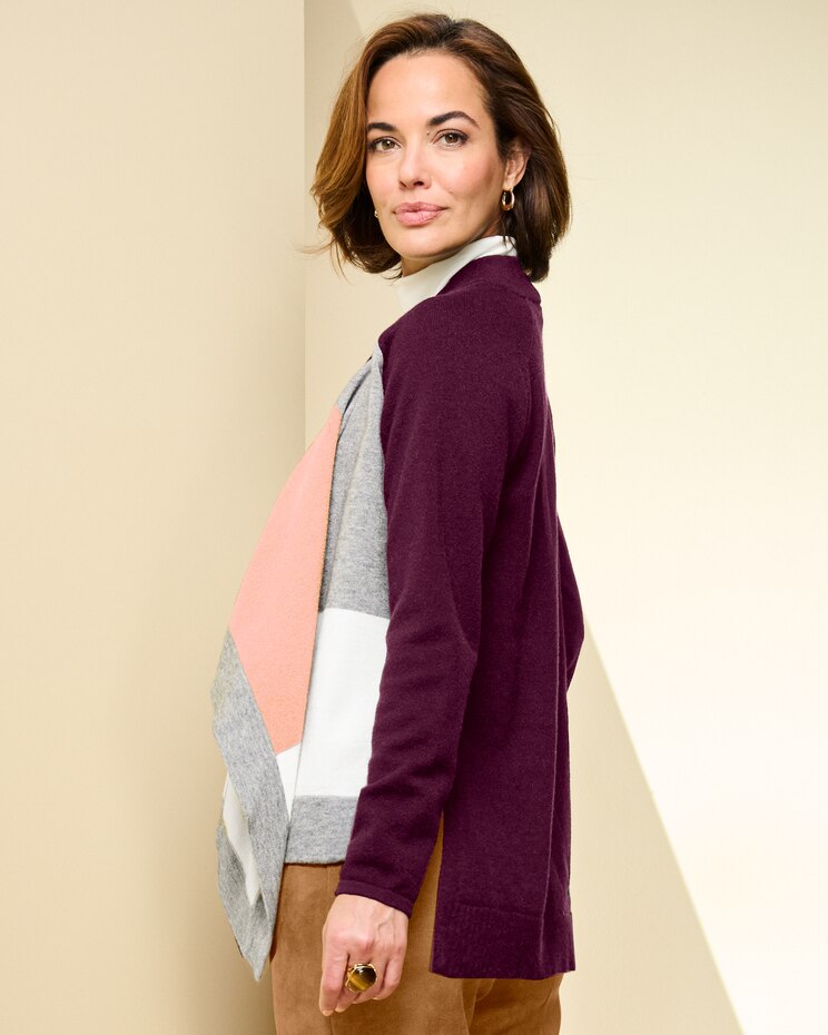 Colorblock Cascade Sweater image number 2