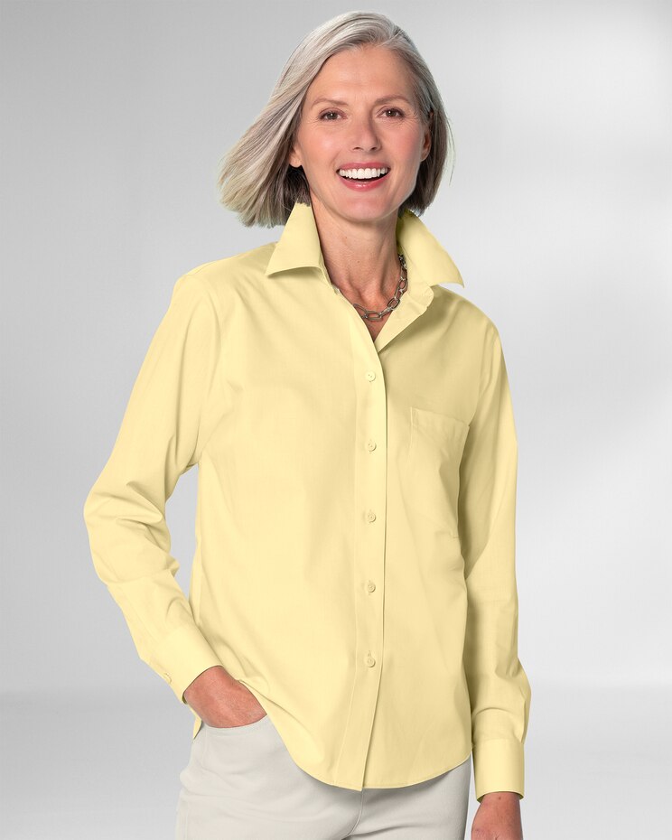 Foxcroft Classic-Fit Solid Shirt image number 1